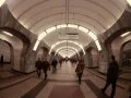 Московское метро. Станция Чкаловская.