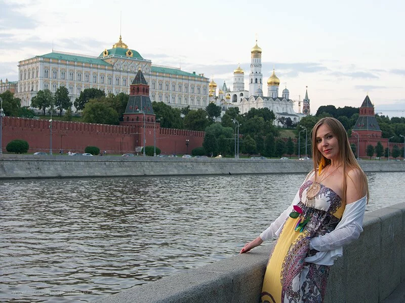 Вид на Кремлевскую набережную