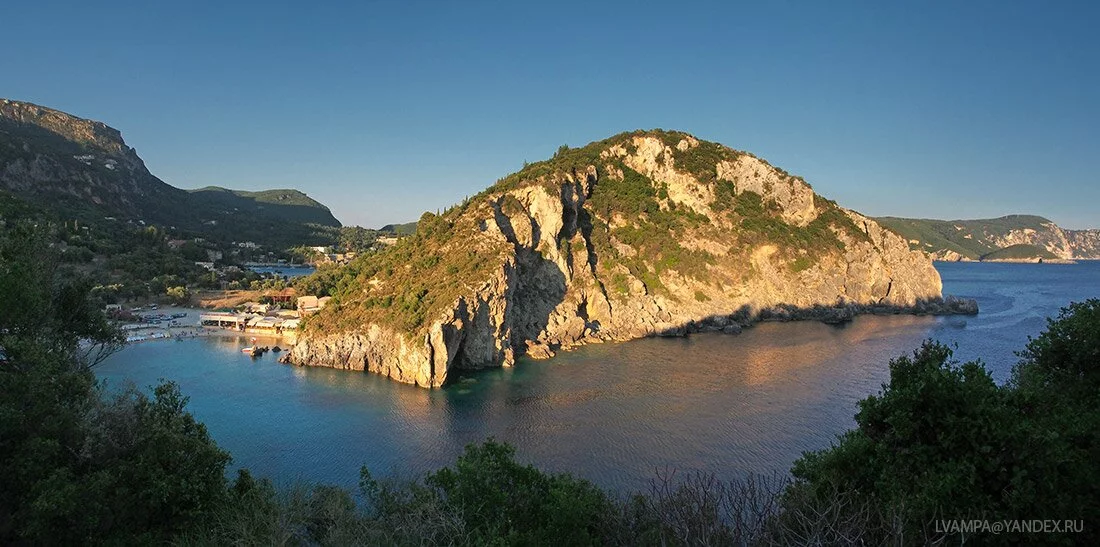 Греция, Корфу, остров Корфу, Corfu, Палеокастрица, Paleokastritsa